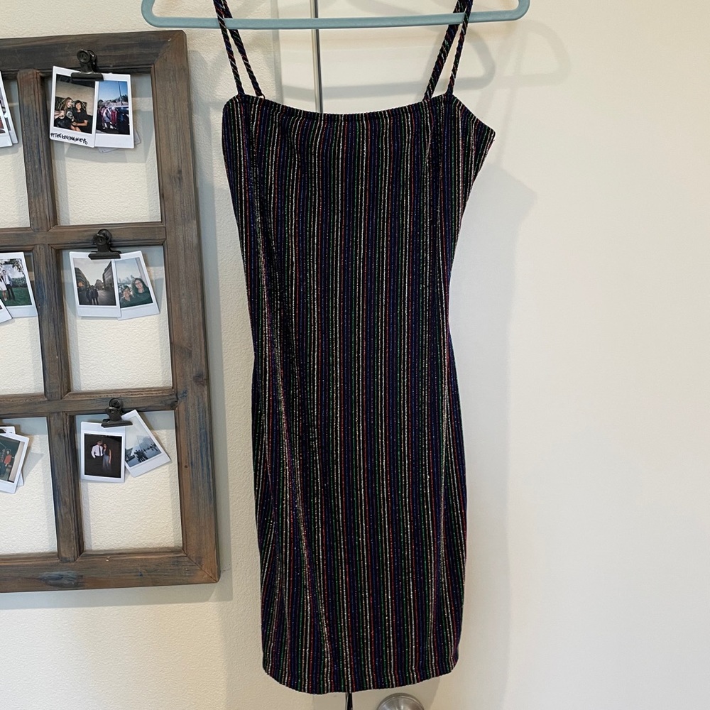 Forever 21 Black Sparkle Dress